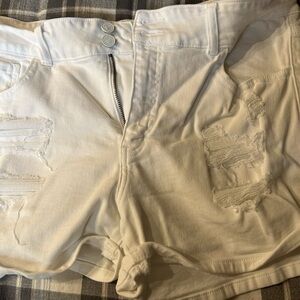 White BKE shorts